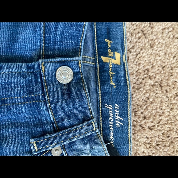 7 for all Mankind jeans size 25 - Picture 4 of 8